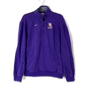 Nike | Elmira College Basketball 1/4 Zip Hoodie M